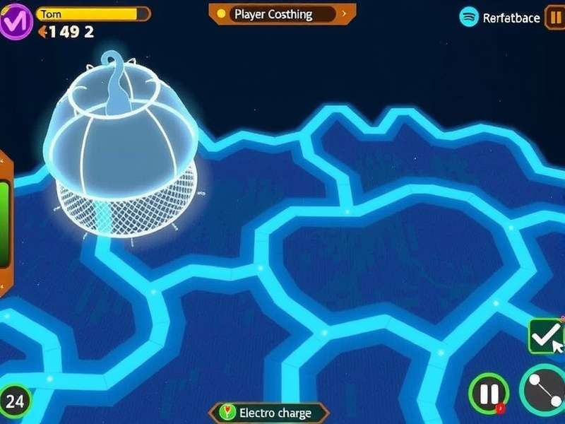 Electro Charge Quest Gameplay Screenshot